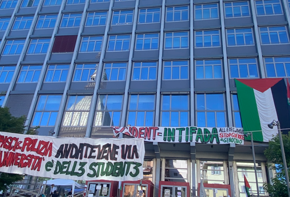 Incontro con Khaled el Qaisi, studente italo-palestinese arrestato senza accuse nelle carceri israeliane nel 2023